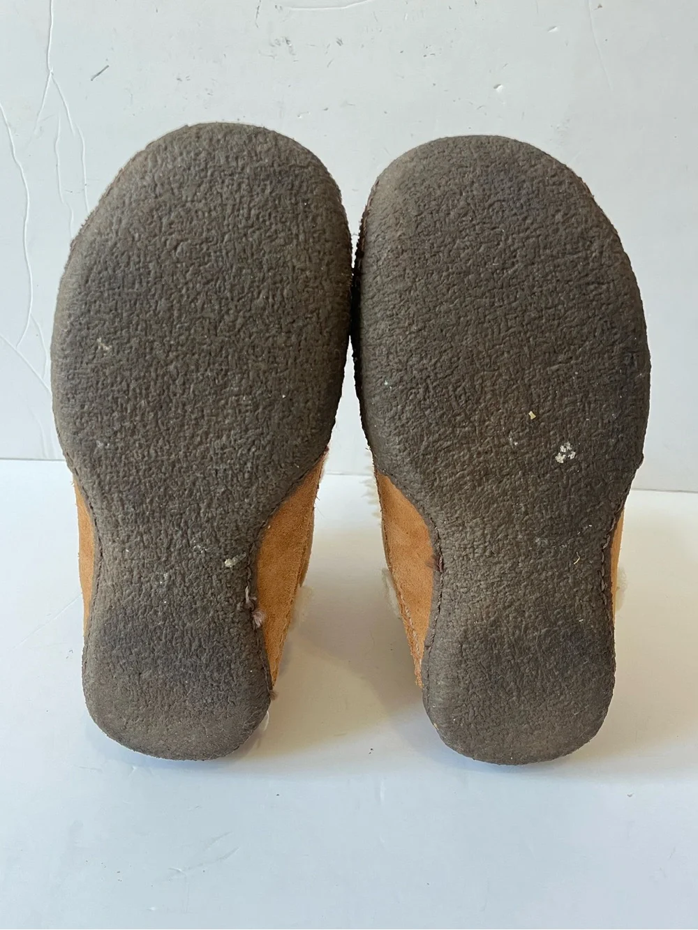 Sorel Pakua Brown Leather Shearling Lined Moccasin Winter Boots size 8